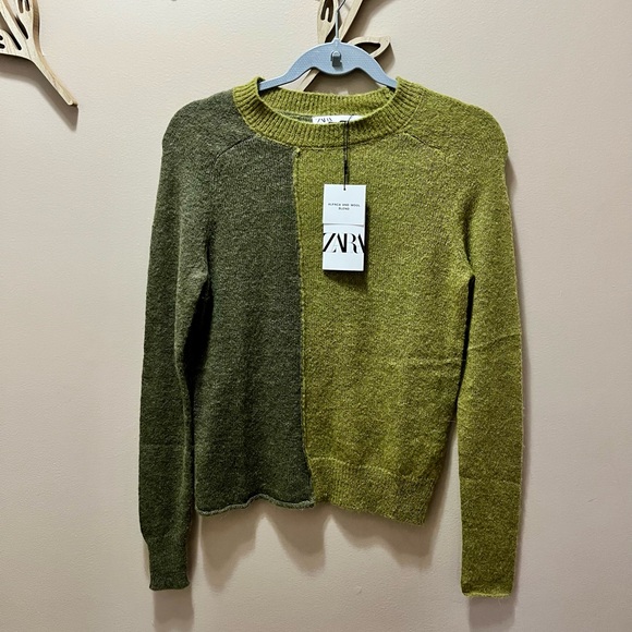 NWT Zara Wool Blend Sweater - Picture 2 of 6